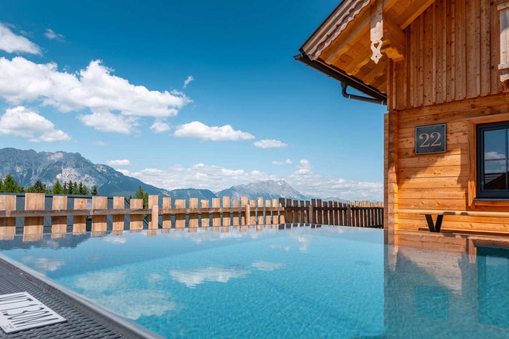 Poolchalet Dachsteinblick Pruggern Exterior photo